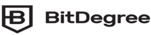 Digital Marketing Resources/ Bitdegree logo. The Digital Studying Platform