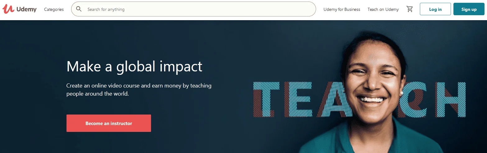 Online Learning Platforms/ Udemy teach