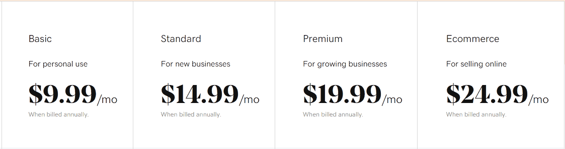 Godaddy pricing CMS & Website Builders/ Godaddy Websites pricing plans: The Largest All-in-One services platform