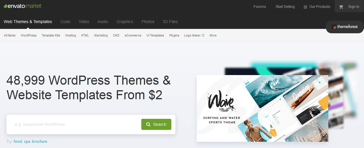 Website Themes, Templates, and Plugins/ Envato market review: ​​The Largest Marketplace of Web Software 