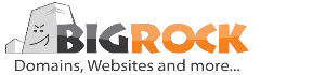 Digital Marketing Resources/ BigRock logo, The Low-Cost Hosting Services