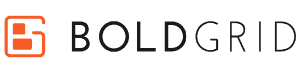 Website Themes, Templates, and Plugins/ BoldGrid logo: ​​​​The ​WP Themes, Plugins, and Builder
