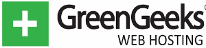 Digital Marketing Resources/ GreenGeeks logo. The Eco-Friendly Hosting Platform