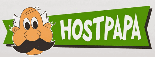 Digital Marketing Resources/ HostPapa logo. The Small Business Web Hosting