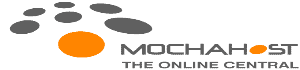 Digital Marketing Resources/ Mochahost logo. The Web Hosting Company
