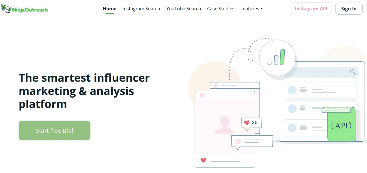Social Media Management Tools/ Ninjaoutreach features