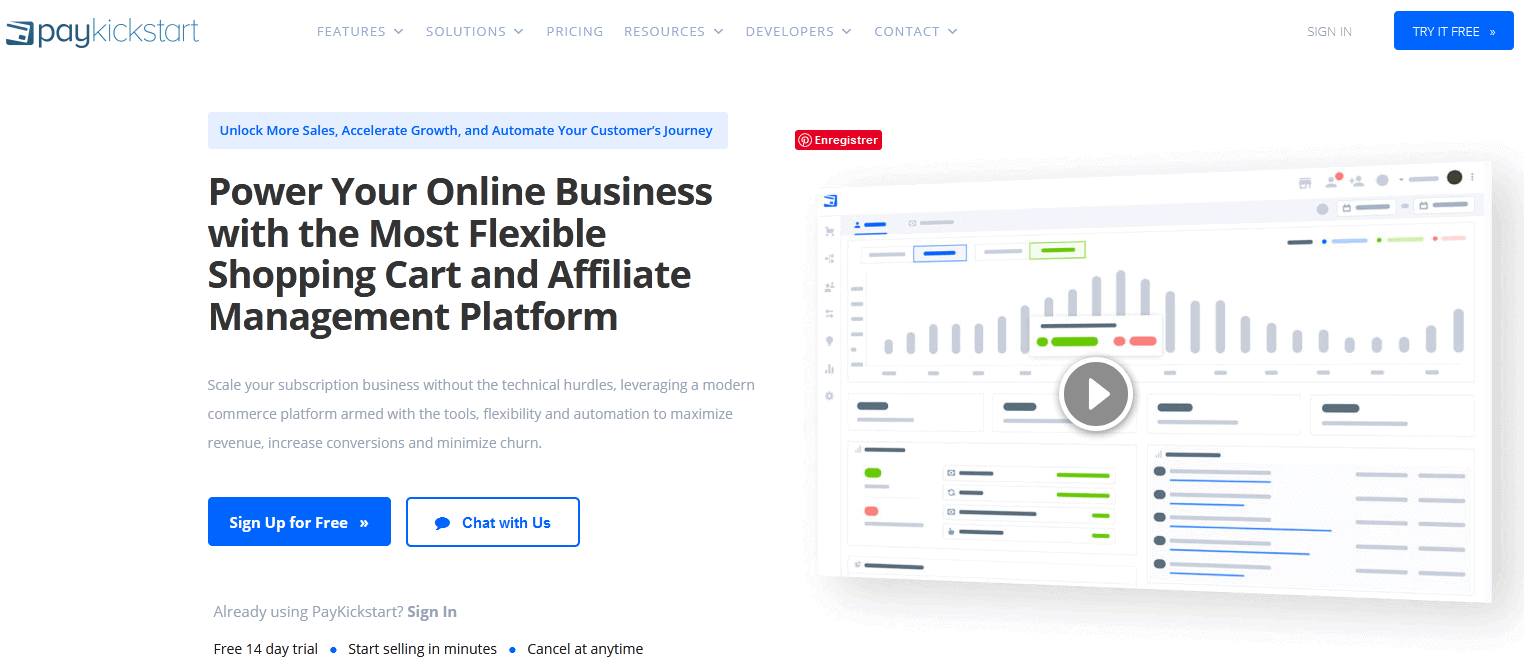 Online Payment Systems/ PayKickStart review: ​The ​​​Shopping Cart & Affiliate Marketing Platform