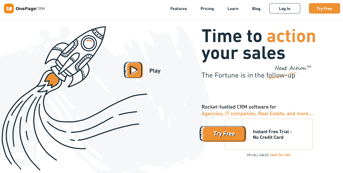 OnePageCRM​: ​​​The ​​​​​​Sales CRM Automation Software​/ Customer Relationship Management Tools