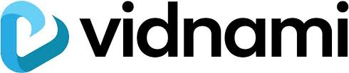 Vidnami logo the  online video creator platform 