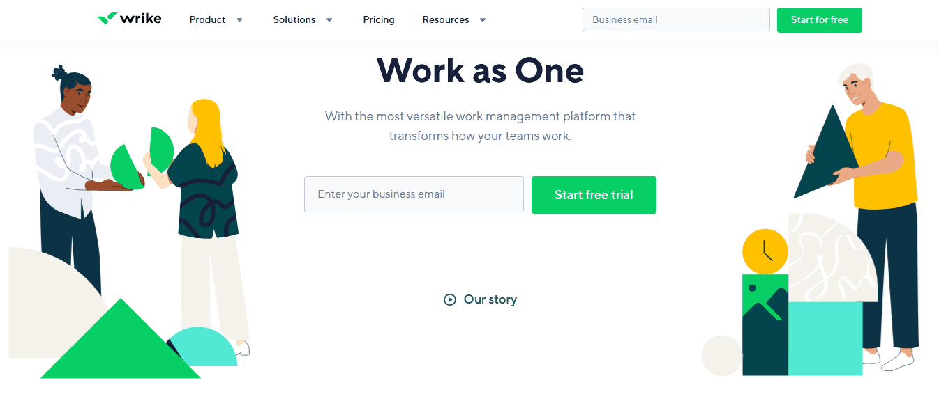  Wrike Project Management Service Provider
