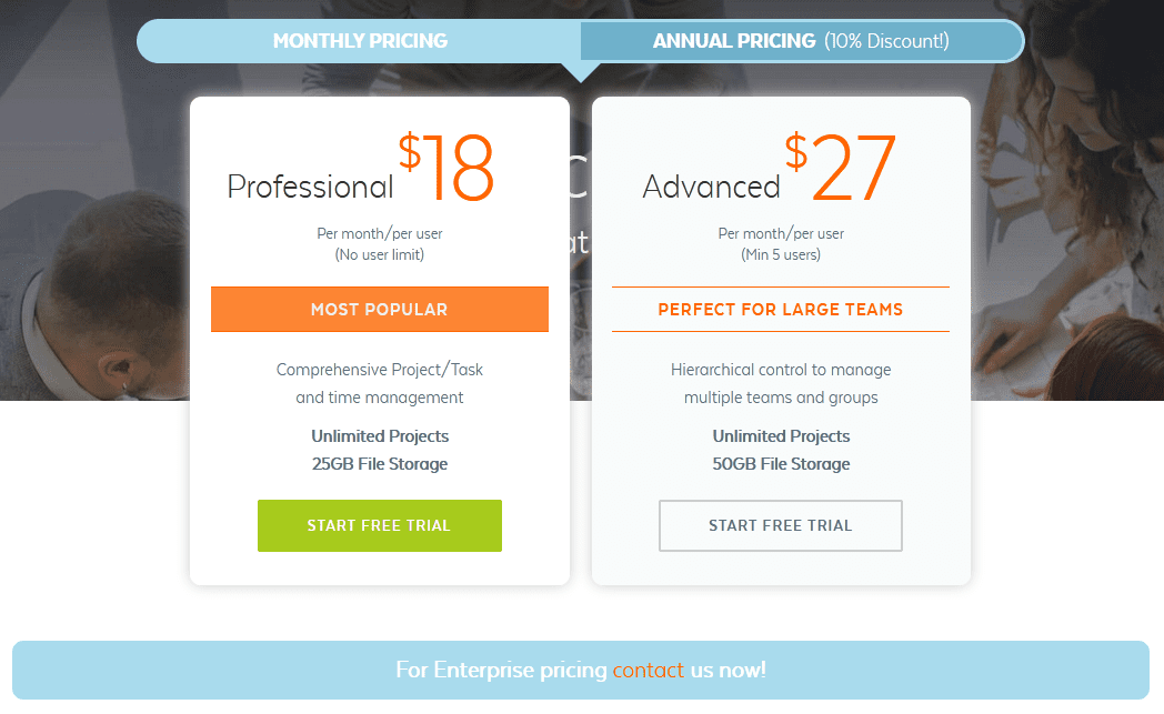Proworkflow pricing ProWorkflow pricing plans