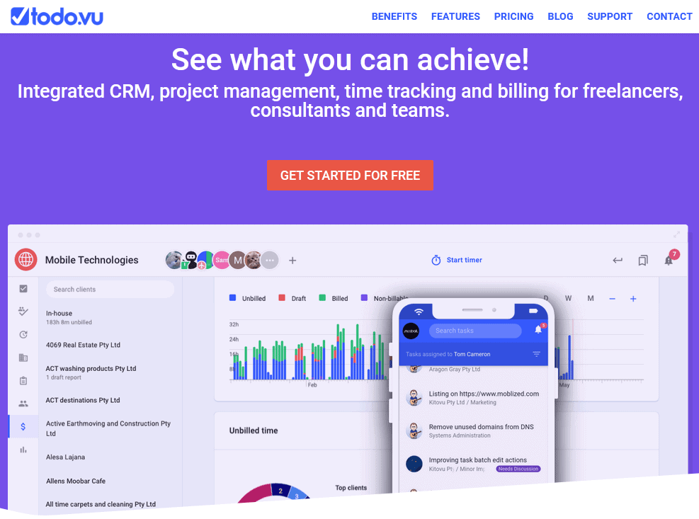 todo vu overview Todo.vu: The Freelancers & Small Teams’ Project Management Tool
