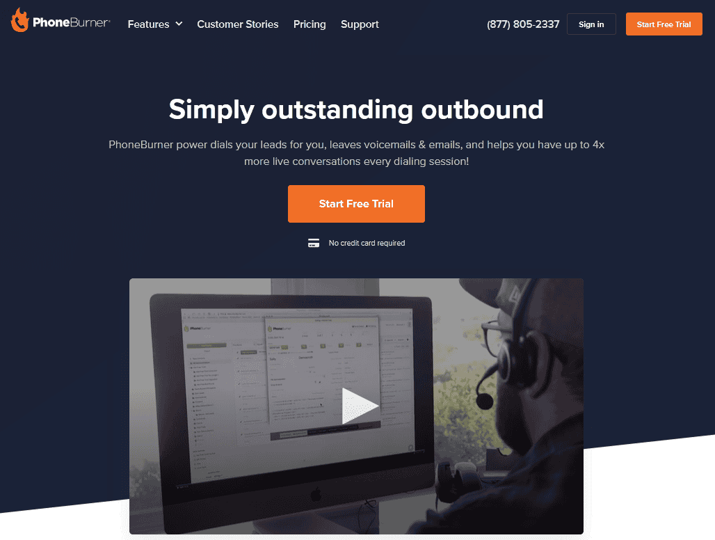 PhoneBurner overview PhoneBurner The Outbound Call Center Solution