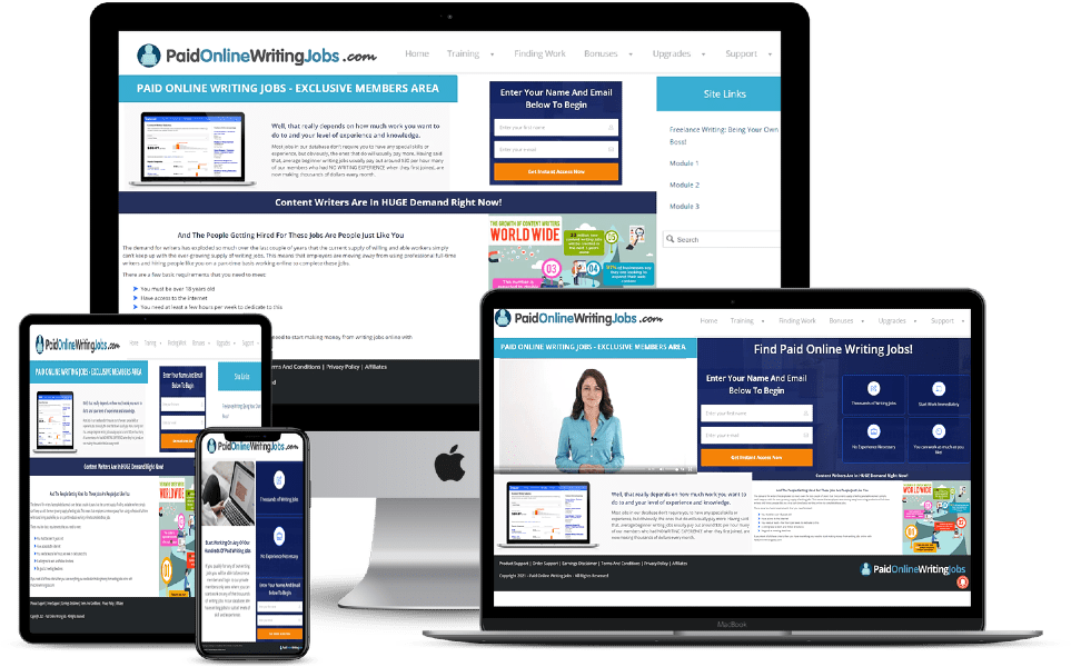 Paid Online Writing Jobs