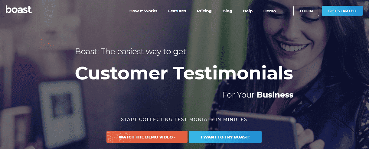 Boast Video Testimonial Management Solution