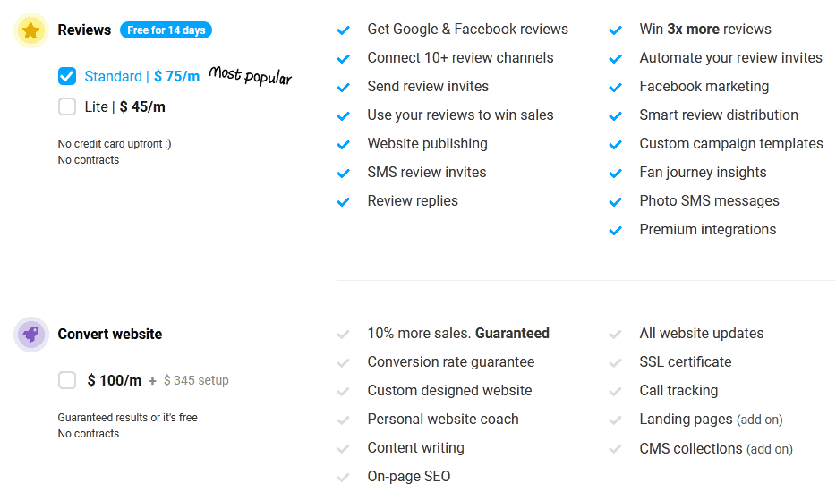 NiceJob pricing NiceJob pricing plans